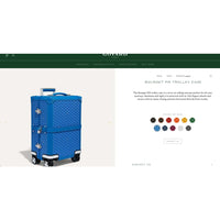 Goyard Bourget PM Trolley Case -9 Colors ✨