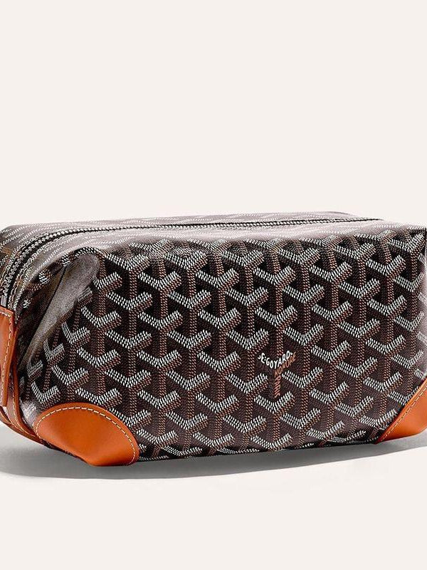 Goyard Bowling 25 Toiletry Bag In Goyardine Canvas✨