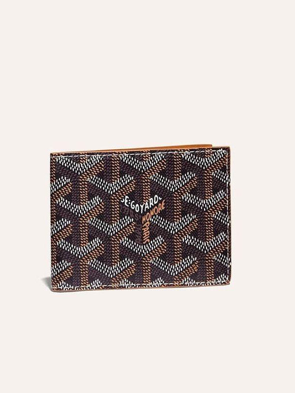 Goyard Insert Victoire Card Wallet In Goyardine Canvas Red 6 Colors✨