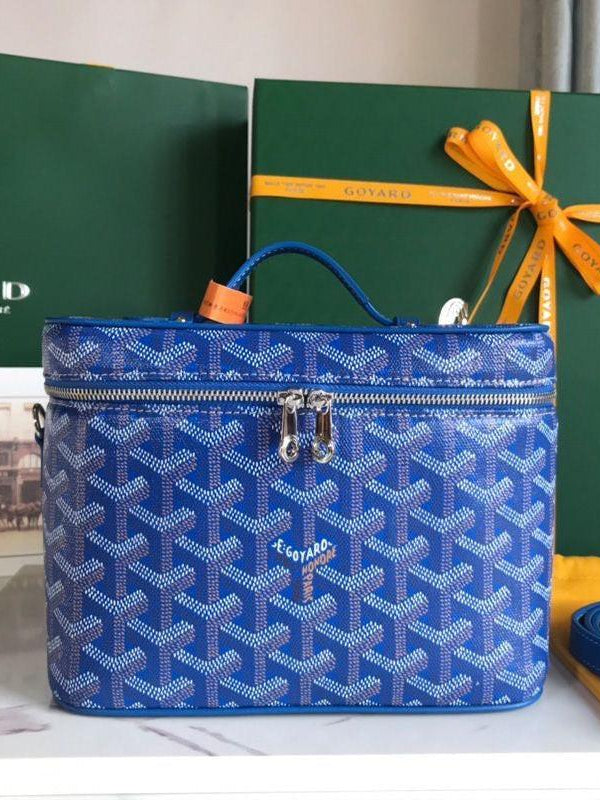 Goyard Muse Vanity Case In Goyardine Canvas 11 colors ✨