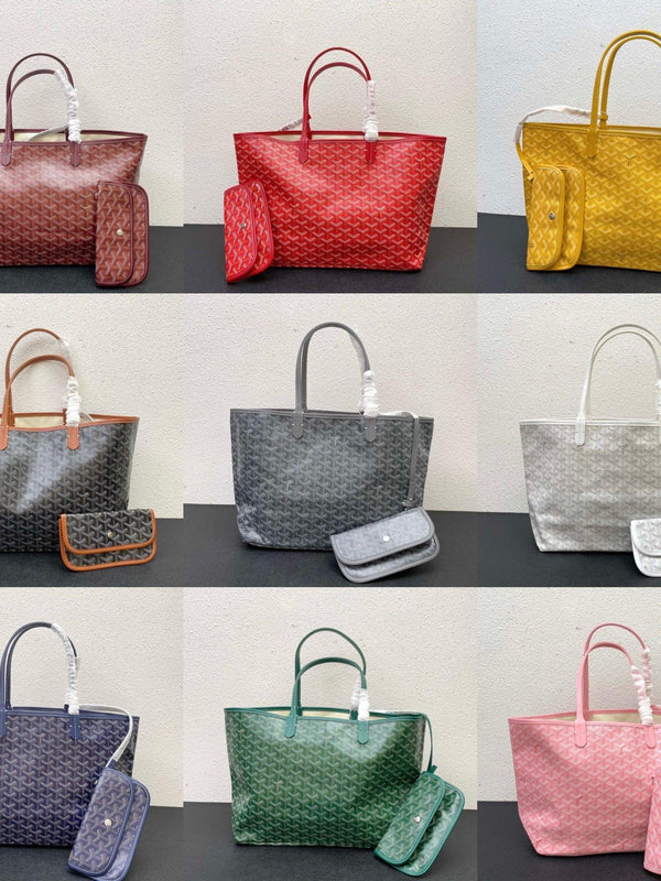 Goyard Saint Louis Tote MM-GM SIZES 47cm-55cm Multi colors IN STOCK ✨
