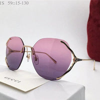 GUCCI 0651S Square 60mm Aviator Sunglasses ✨