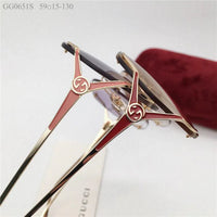 GUCCI 0651S Square 60mm Aviator Sunglasses ✨