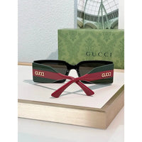 Gucci 1860S Logo-Print Rectangular Sunglasses ✨