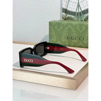 Gucci 1860S Logo-Print Rectangular Sunglasses ✨