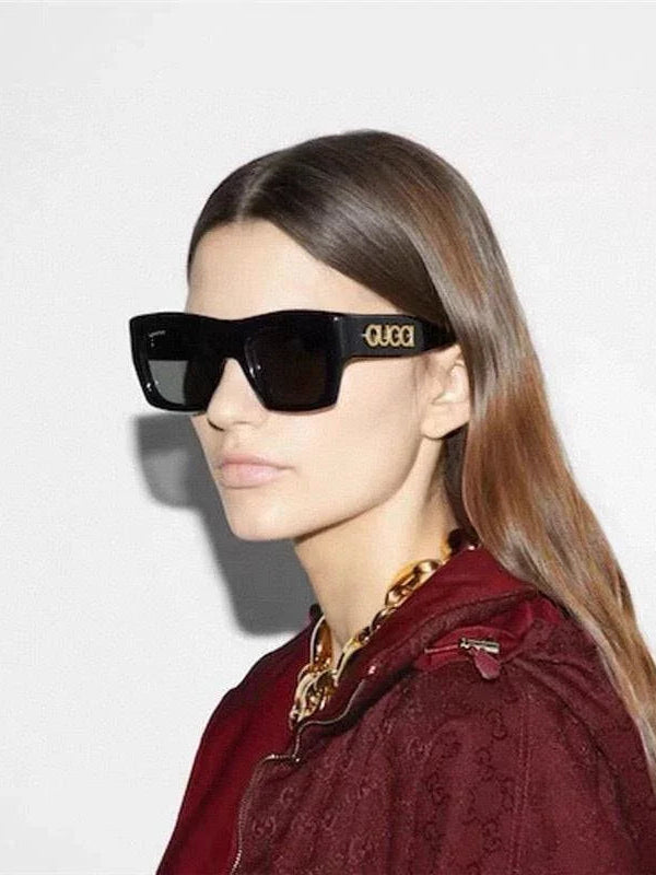 GUCCI Acetate Frame GG1772 Square Women's Sunglasses ✨