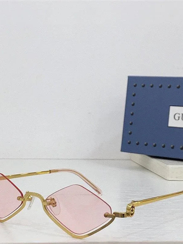 Gucci Geometric Frame GG 1604 S-004 Women's Sunglasses ✨