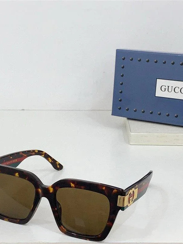 GUCCI GG 1689 Women's Oversize Logo 54mm Square Sunglasses  ✨