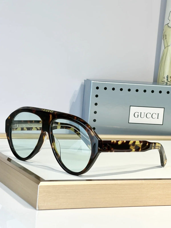 Gucci GG0479S 002 Aviator Oversized Sunglasses 🇮🇹