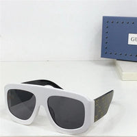 GUCCI GG0980 Eyewear GG monogram pilot-frame Sunglasses ✨