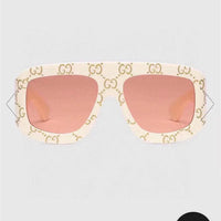 GUCCI GG0980 Eyewear GG monogram pilot-frame Sunglasses ✨
