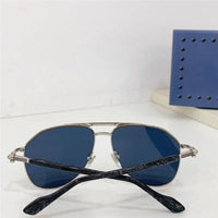 GUCCI GG1220S Gold-Gold-Brown Unisex Clear Sunglasses ✨