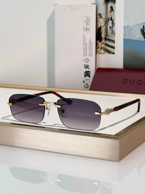 Gucci GG1221S Rimless  Unisex Sunglasses ✨