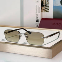 Gucci GG1221S Rimless Unisex Sunglasses ✨
