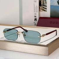 Gucci GG1221S Rimless Unisex Sunglasses ✨