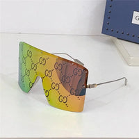 GUCCI GG1244 Monogram-Lens Acetate Mask Sunglasses ✨