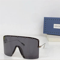 GUCCI GG1244 Monogram-Lens Acetate Mask Sunglasses ✨