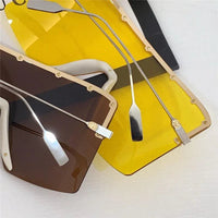 GUCCI GG1244 Monogram-Lens Acetate Mask Sunglasses ✨