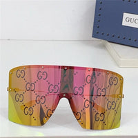 GUCCI GG1244 Monogram-Lens Acetate Mask Sunglasses ✨
