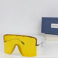 GUCCI GG1244 Monogram-Lens Acetate Mask Sunglasses ✨