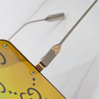 GUCCI GG1244 Monogram-Lens Acetate Mask Sunglasses ✨