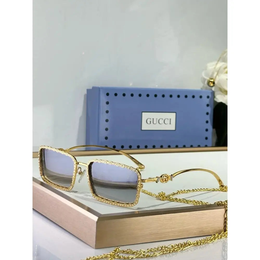 Gucci GG1568 Women's Luxury Sunglasses ✨