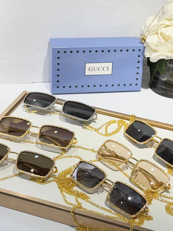 Gucci GG1568 Women's Luxury Sunglasses ✨