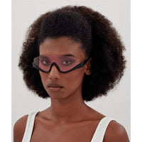 GUCCI GG1650  Gucci Eyewear Interlocking G shield-frame Sunglasses ✨