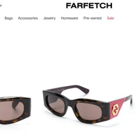 GUCCI GG1664S Eyewear Interlocking G Sunglasses ✨