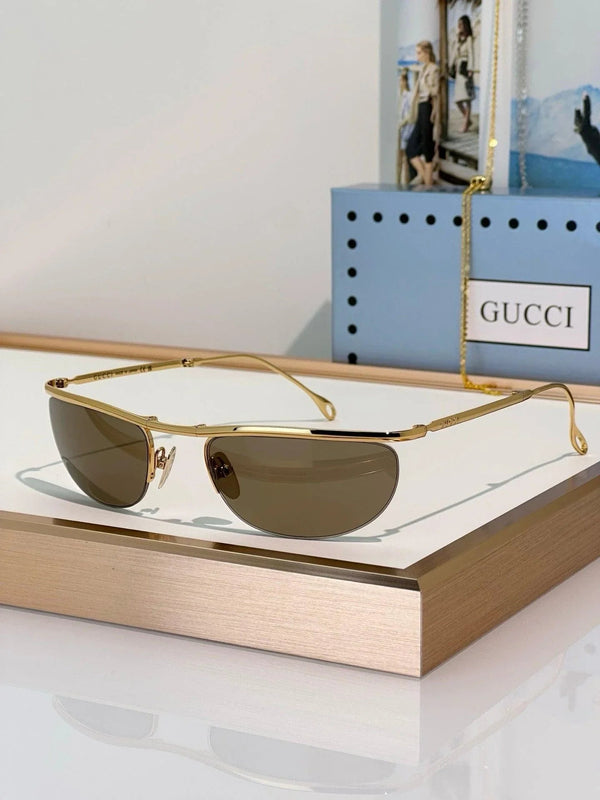 Gucci GG2157S Foldable oval-shaped Sunglasses ✨