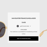 GUCCI NAVIGATOR FRAME GG1514S Aviator Sunglasses ✨