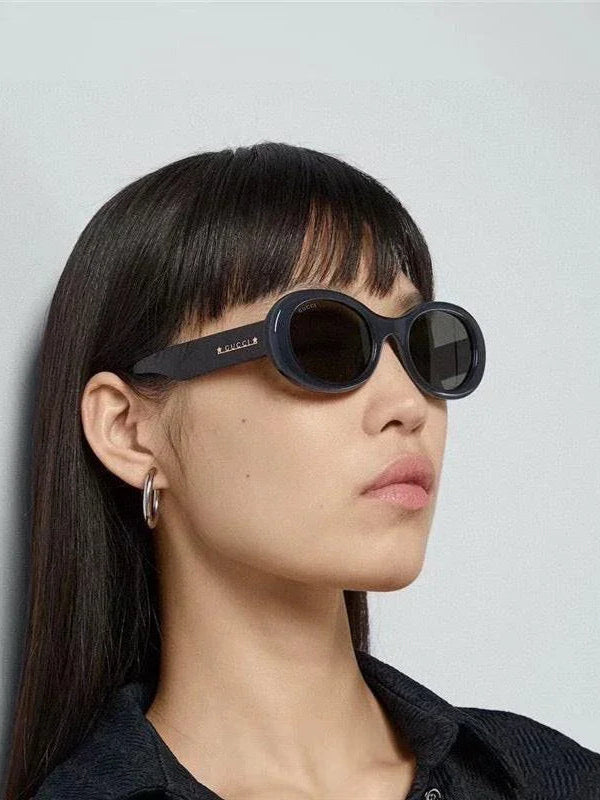 Gucci Oval Round Frame GG1587S Women's Sunglasses ✨