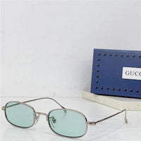 GUCCI Rectangular Frame 2024 in metal frame New Season GG1648S Sunglasses ✨
