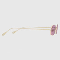 GUCCI Rectangular Frame 2024 in metal frame New Season GG1648S Sunglasses ✨