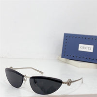GUCCI Rectangular Frame 2024 in metal frame New Season GG1701 Sunglasses ✨