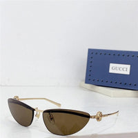 GUCCI Rectangular Frame 2024 in metal frame New Season GG1701 Sunglasses ✨
