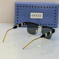 GUCCI Rectangular Unisex GG 0605O Sunglasses ✨