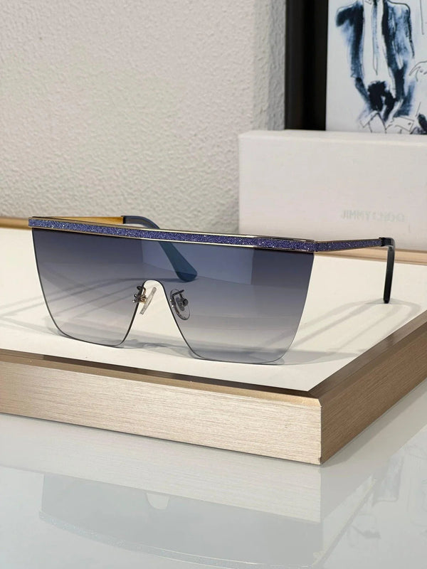 Jimmy Choo Leah Mask oversize-frame Sunglasses Women's ✨