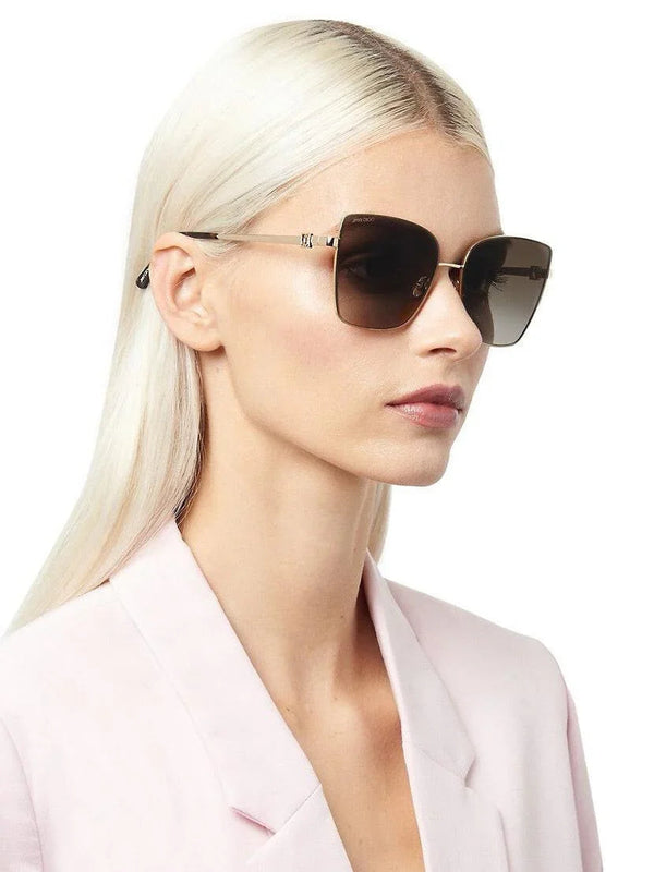 Jimmy Choo REYES/S Sunglasses with Glitter women's ✨