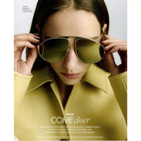 LOEWE Aviator-shaped 40180U Hillock  Sunglasses  ✨