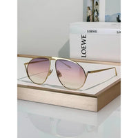 LOEWE Aviator-shaped 40180U Hillock  Sunglasses  ✨
