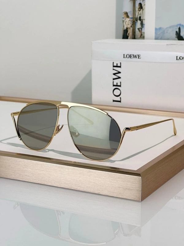LOEWE Aviator-shaped 40180U Hillock  Sunglasses  ✨