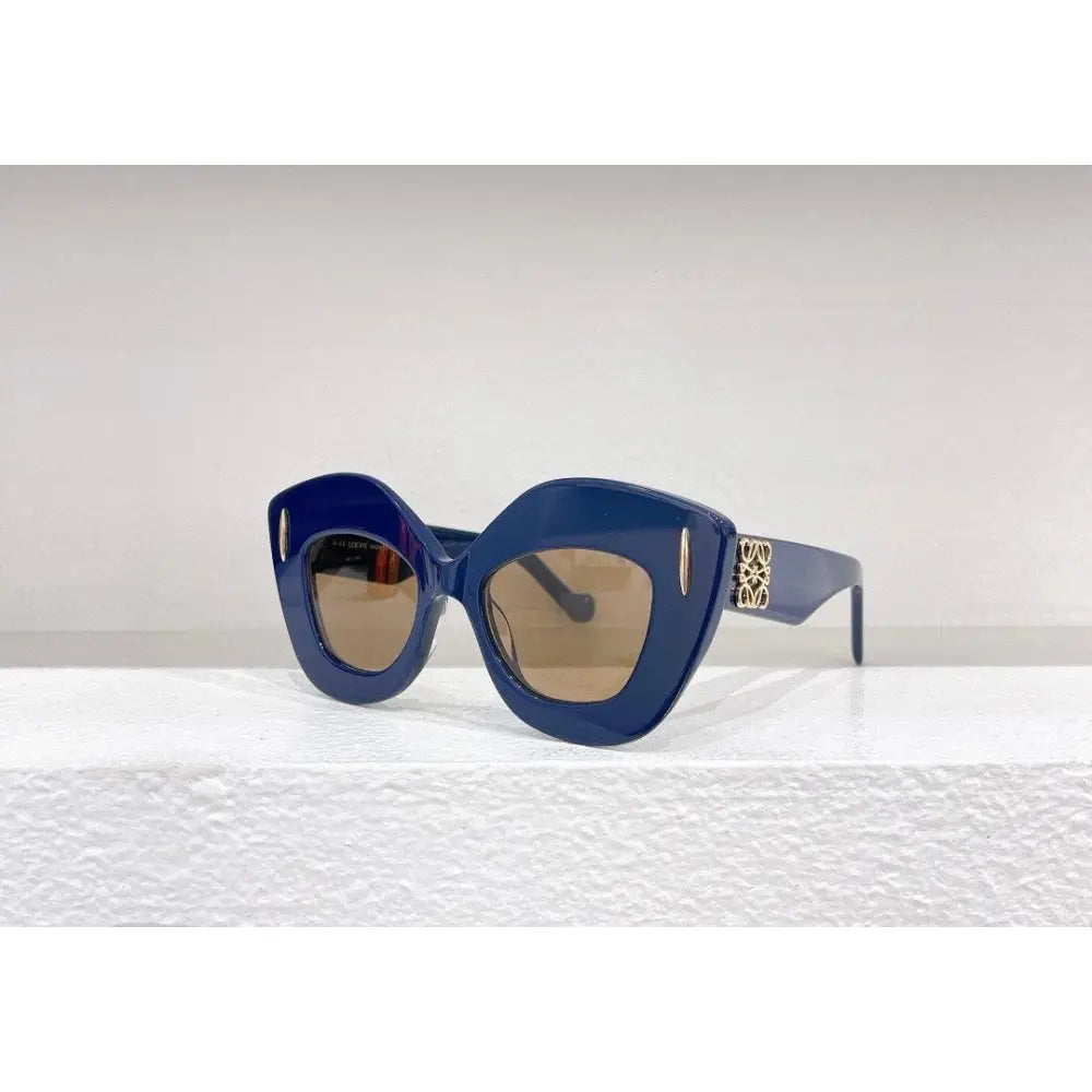 LOEWE Butterfly Inflated Round-Frame Acetate  40127 Sunglasses ✨