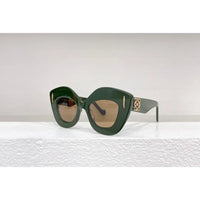 LOEWE Butterfly Inflated Round-Frame Acetate  40127 Sunglasses ✨