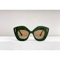 LOEWE Butterfly Inflated Round-Frame Acetate  40127 Sunglasses ✨