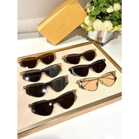 LOEWE Flash Signature Metal & Nylon Shield LW40165U Sunglasses  ✨