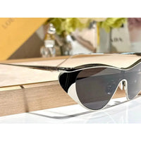 LOEWE Flash Signature Metal & Nylon Shield LW40165U Sunglasses  ✨