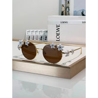 '- LOEWE LW 40173 U 30E Oval Sunglasses ✨