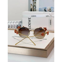 '- LOEWE LW 40173 U 30E Oval Sunglasses ✨