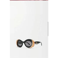 LOEWE Loewe Paula's Ibiza embellished round unglasses ✨